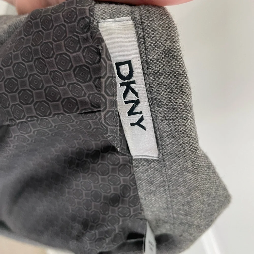 DKNY Wool Blend Blazer Jacket Size 46L Old Money Preppy Academia
